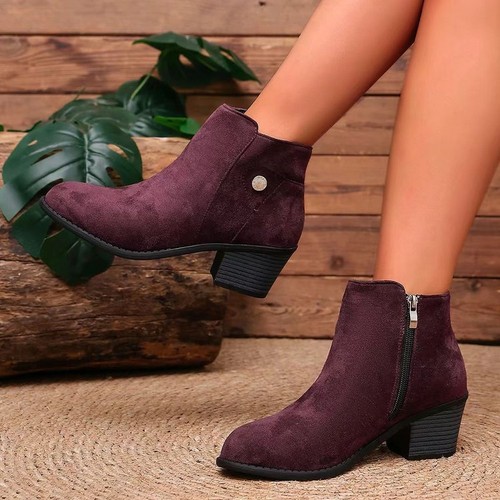 Damen runde form stiefeletten - damen,