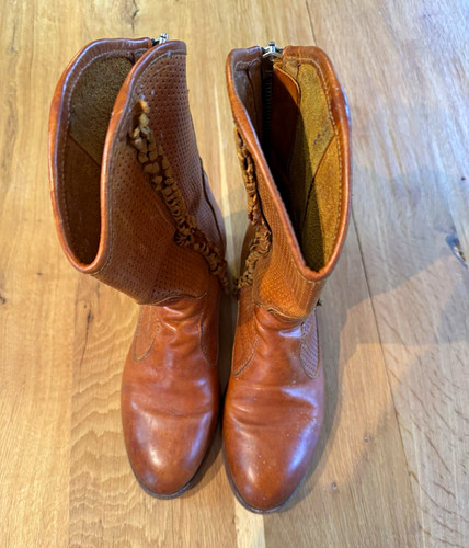 Moma damen stiefeletten braun - moma,