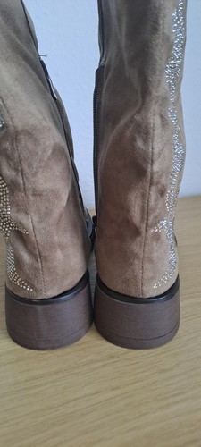 Damen stiefelette 37 braun - ,