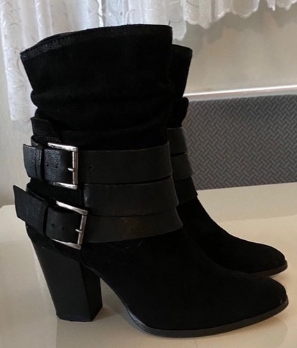 Schwarze stiefeletten mit - schwarze,