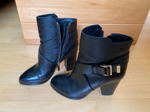 Hugo boss leder stiefeletten - boss, leder-stiefeletten
