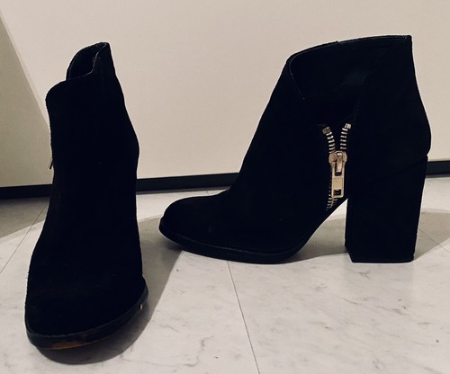 Zara wildleder stiefelette mit - zara,