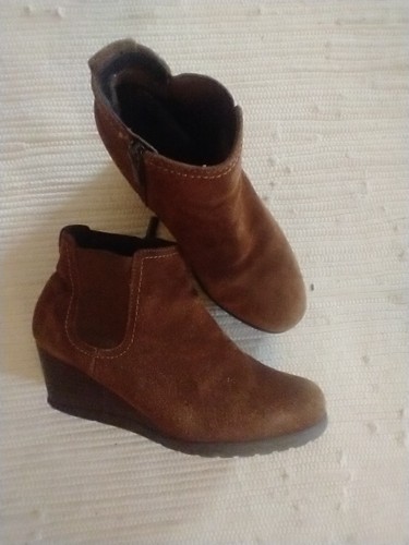 Stiefelette mit keilabsatz - mit,