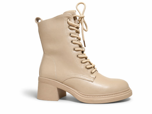 Damen boots beige stiefeletten - boots,