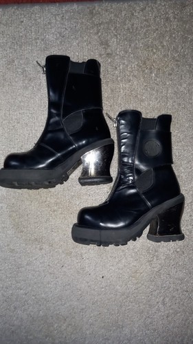 Gothic damen stiefeletten - damen,