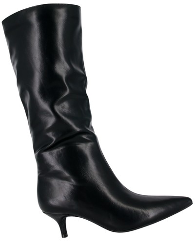 Schwarze stiefeletten aus - stiefeletten,