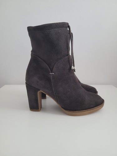 Wildleder stiefeletten high - wildleder,