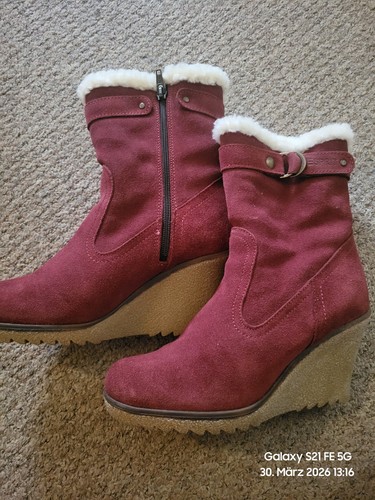 Stiefel keilabsatz esprit neu - ,