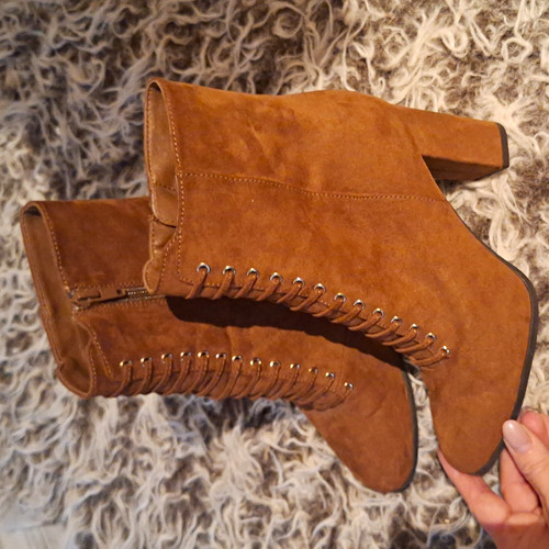 Damen stiefeletten wildleder - stiefeletten,