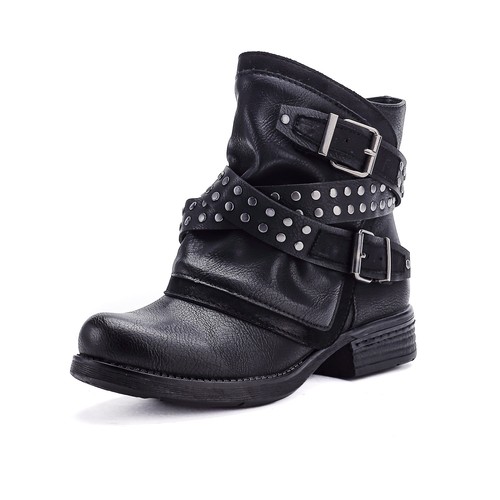 Damen biker stiefeletten - biker,