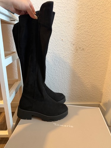 Tamaris stiefel schwarz - stiefel,